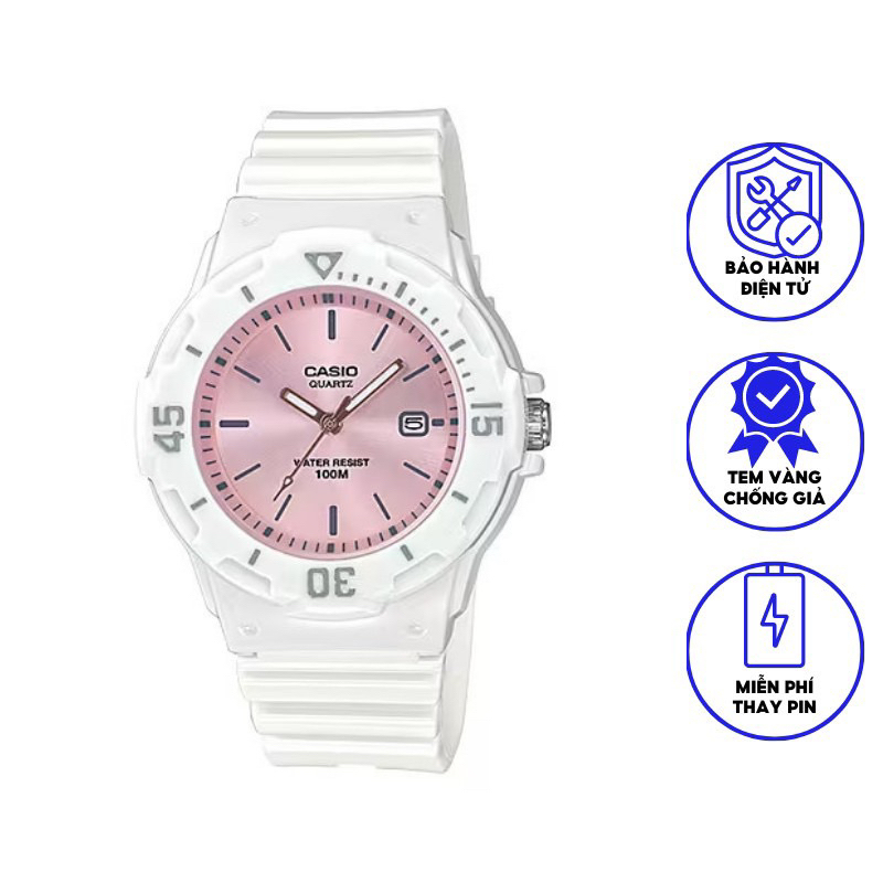 Đồng hồ Casio Nữ Dây Nhựa LRW-200H-4E3 chính hãng
