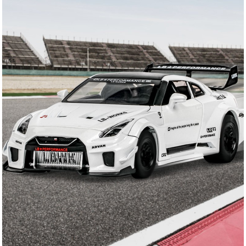Mô hình xe Nissan GTR-CSR2 hãng Black Mamba tỷ lệ1:32 | Shopee Việt Nam