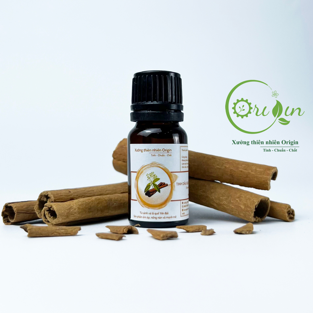 Tinh dầu quế Yên Bái nguyên chất - Tinh dầu quế nồng Origin 10ml