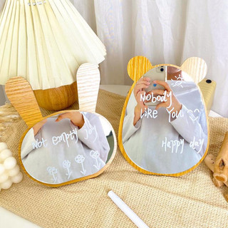 Gương để bàn chất liệu gỗ cao cấp nhiều mẫu phong cách Hàn Quốc