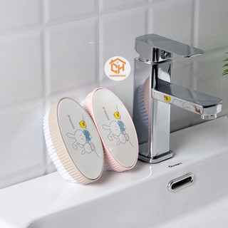 Bàn Chải Chà Chân, Giặt Quần Áo Lông Siêu Mềm Mại Các Hình Cam Homeware
