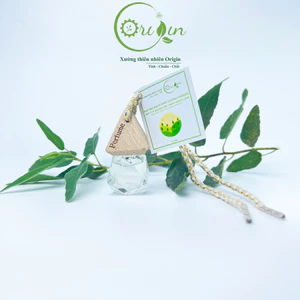 Tinh dầu treo xe khử mùi oto, chống say xe - Khử mùi bạch đàn chanh Origin 6.5ml