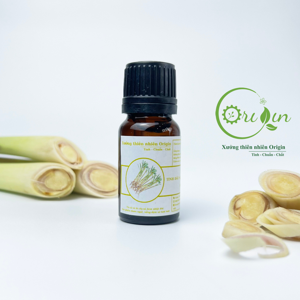 Tinh dầu đuổi muỗi, làm thơm nhà cửa - Tinh dầu sả Java Origin 10ml