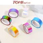 Băng Keo Washi Tape, Băng Dính Đa Sắc Óng Ánh Ombre Dùng Trang Trí TOMI 096