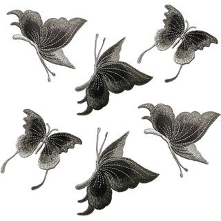 Set 3 Miếng Vá Quần Áo Hình Bướm Xinh Xắn