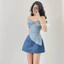 BỘ JEANS VẠT XÉO XINH XẮN MÙA HÈ HOTTREND