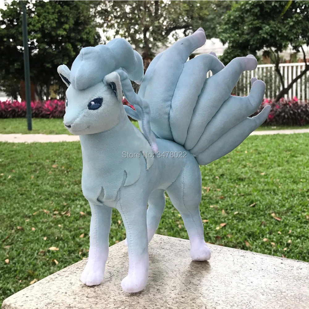 Thú bông pokemon cáo băng Ninetales Kyukon alola tuyệt đẹp (25cm) hàng ...