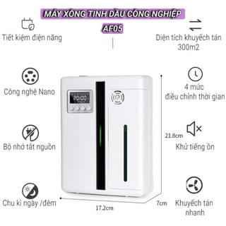Máy xông tinh dầu công nghiệp Qcooker máy khuếch tán tinh dầu sử dụng trong spa, khách sạn, nhà hàng diện tích lớn