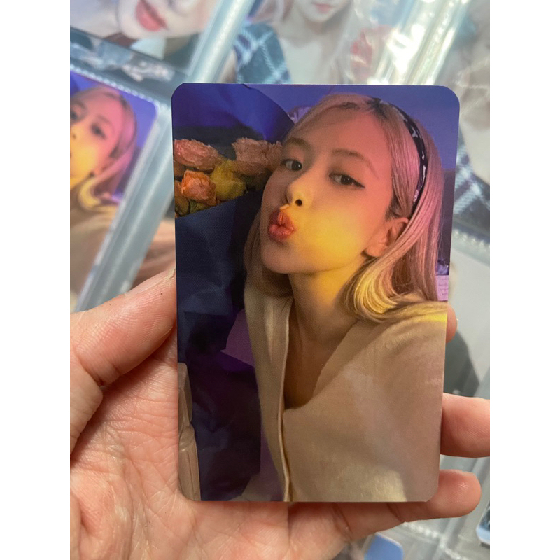 [OFFICIAL] CARD ẢNH ROSÉ BLACKPINK BLOOM FANSITE | Shopee Việt Nam