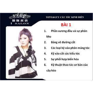 Giáo Trình Cắt Tóc Kinh Điển Nâng Cao Toni&guy