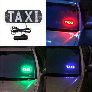 Bảng Đèn Led TAXI Gắn Kính Chắn Gió Ô Tô