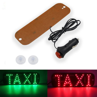 Bảng Đèn Led TAXI Gắn Kính Chắn Gió Ô Tô