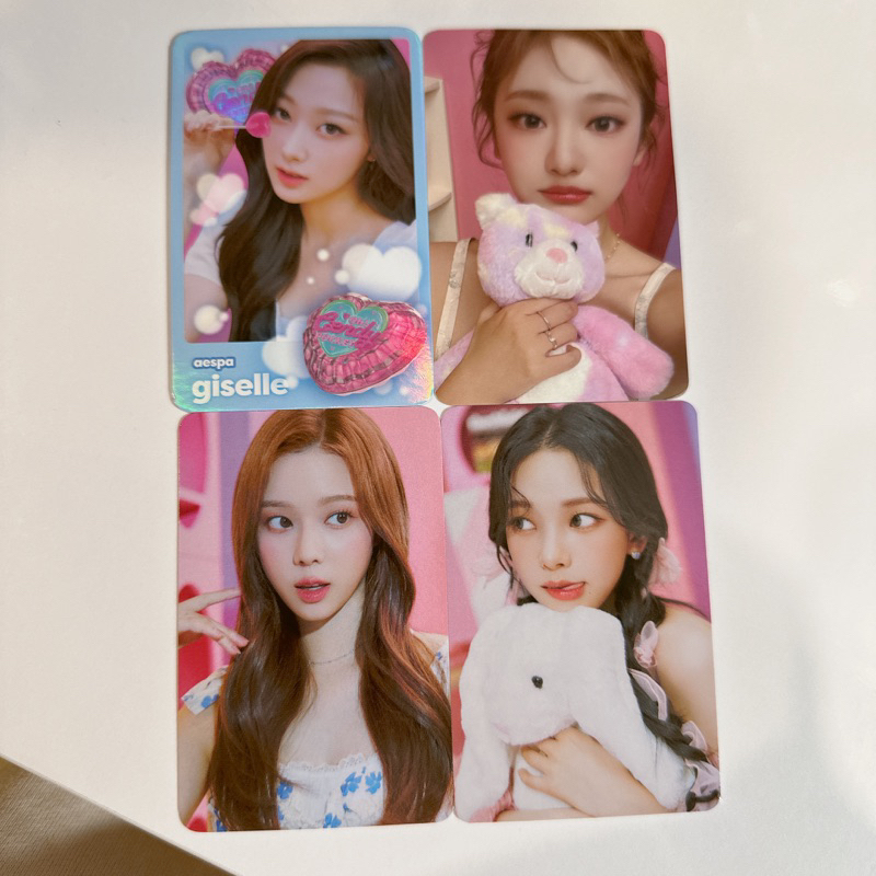 Bộ ảnh Aespa Trading Card Set B Chính Hãng | Shopee Việt Nam