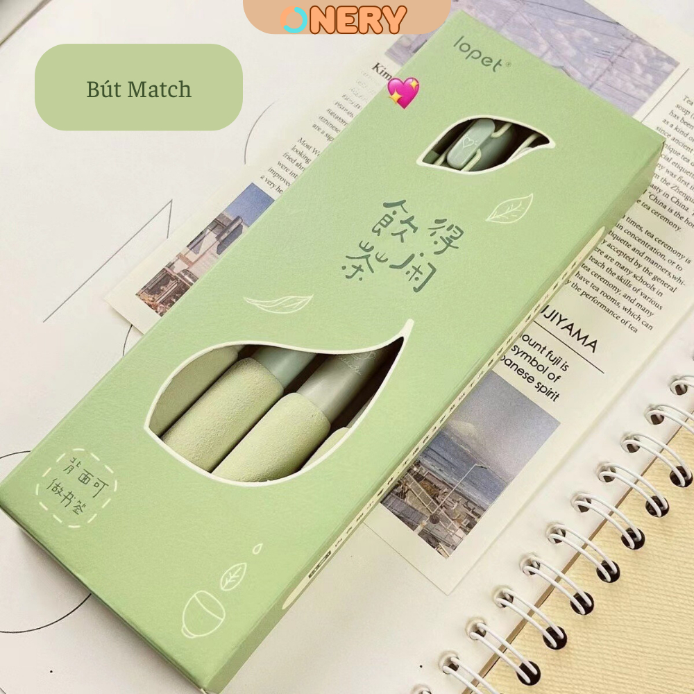 Bút Bi Bấm Matcha Sang Trọng nhà ONERY