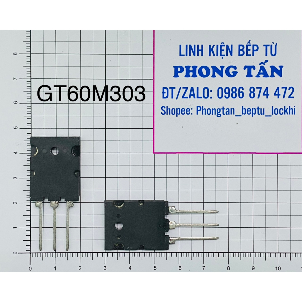 5 Pezzi Transistor GT60M303 TO3PL - Ricambi Elettronici Per Circuiti - Foto 6