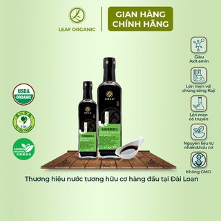 Nước tương hữu cơ ít muối JoySpring 210ml và 500ml nhãn hiệu hàng đầu Đài Loan