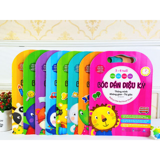 Sách - Bóc Dán Diệu Kỳ ( 3-6 tuổi Thông Minh Toàn Diện ) - ndbooks