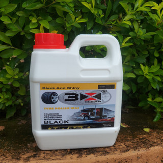 DUNG DỊCH ĐÁNH BÓNG VỎ XE 3X CHUYÊN DỤNG CAN 1 LÍT