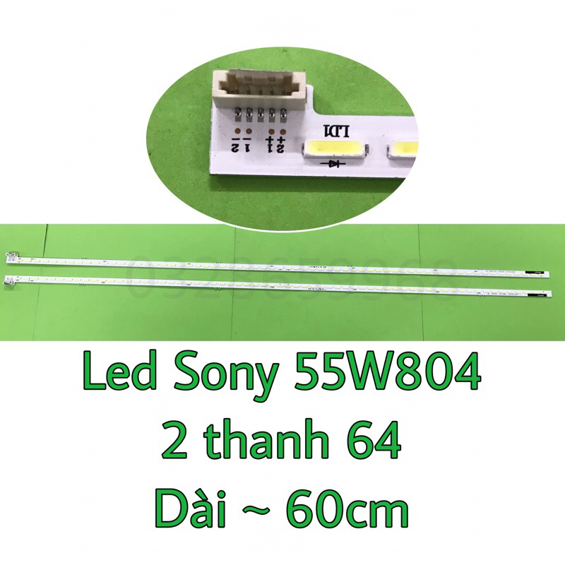 Bộ led viền TV Sony 55W804 | Shopee Việt Nam