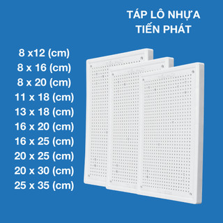 Táp lô nhựa Tiến Phát (Size 8cm - 25cm) - 10 cái / bịch - TL