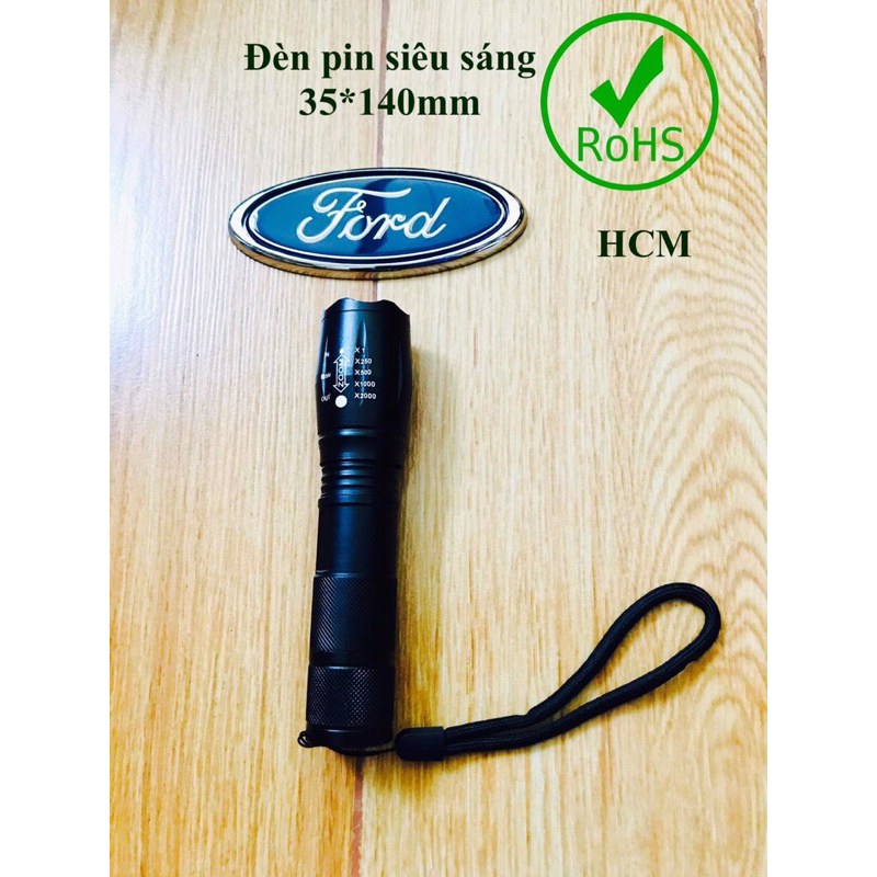 Đèn pin rọi ô tô-trang bị soi nội thất ô tô,gầm xe,đi đường xa(Tặng kèm ...
