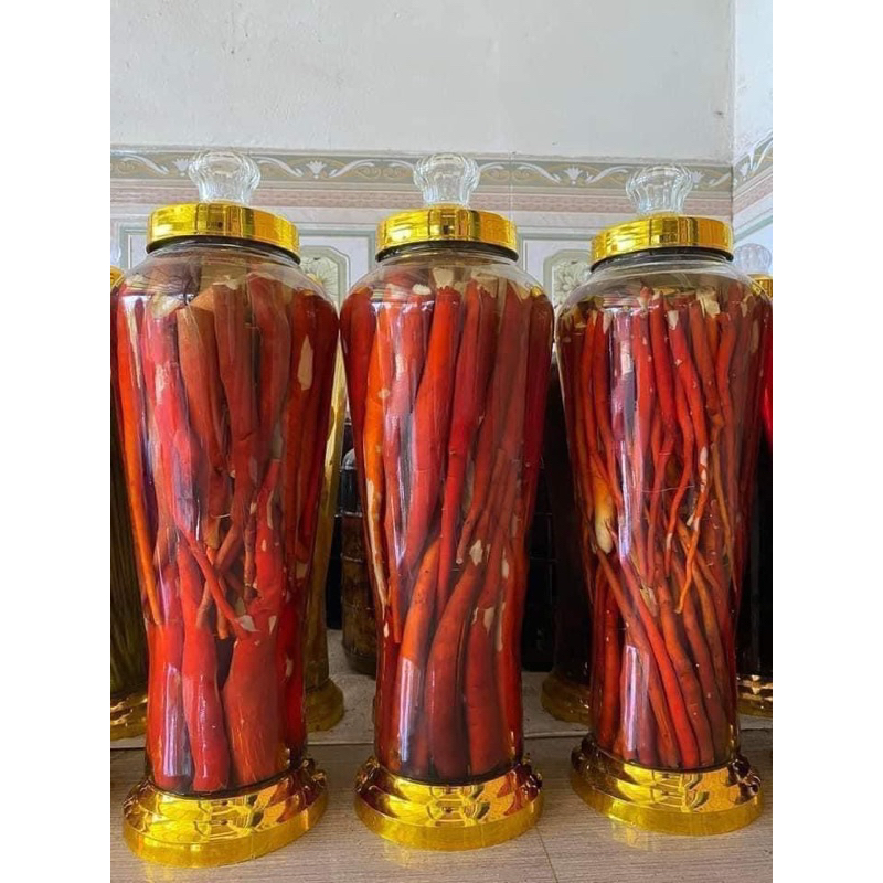 Sâm cau đỏ tươi rừng Tây Bắc – Củ dài đỏ -Già Thơm 1 kg