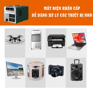 Ảnh 3 – Trạm Phát Điện 220V - Trạm Sạc Dự Phòng Công Suất Lớn - Lưu Điện - Tích Điện - Di Động (có thể sạc năng lượng mặt trời)