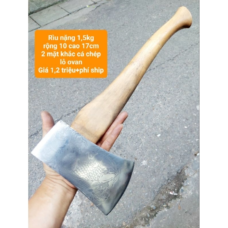 Rìu bãi khắc cá chép | Shopee Việt Nam