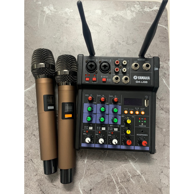 Mixer Karaoke Yamaha G4 Bluetooth Shopee Việt Nam