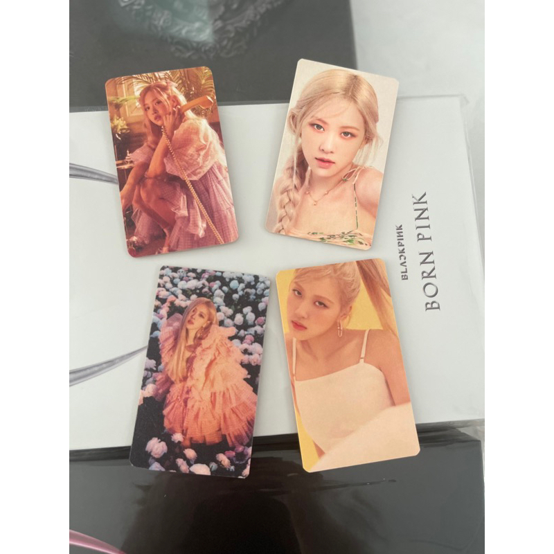 SET CARD ROSÉ BLACKPINK CỦA FANSITE ROSÉ BAR | Shopee Việt Nam