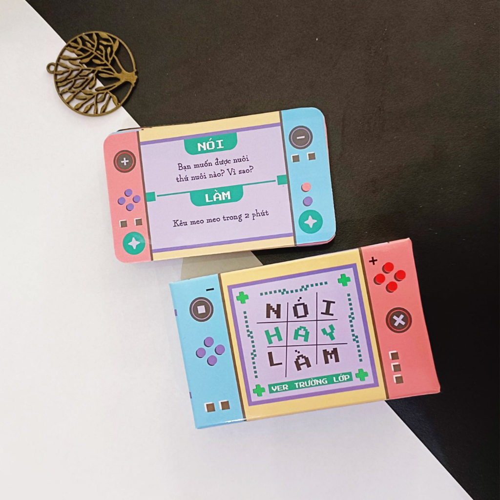 Bộ Truth Or Dare Nói hay Làm, Lói hay Lèm, Bộ bài Boardgame Thật Hay Thách Ver Cho Học Sinh
