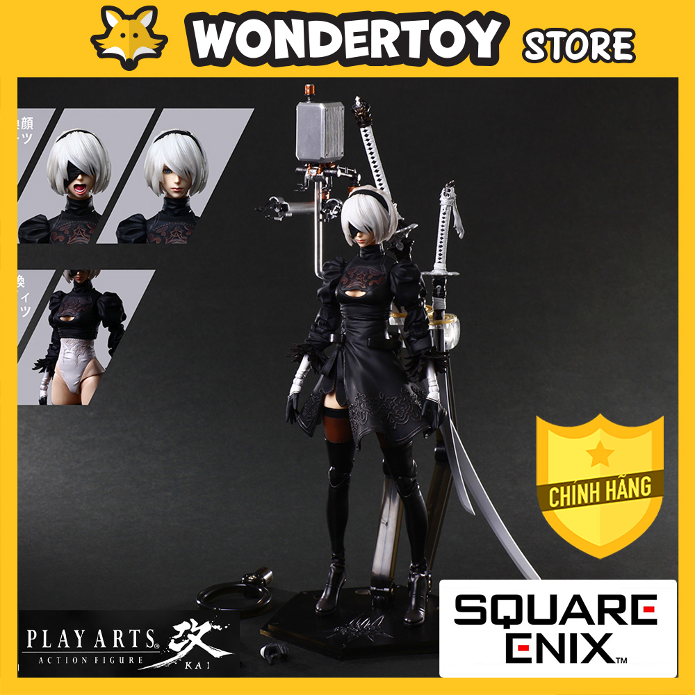 Mô Hình Square Enix Play Arts Nier Automata 2B Deluxe Ver - Hàng Chính ...