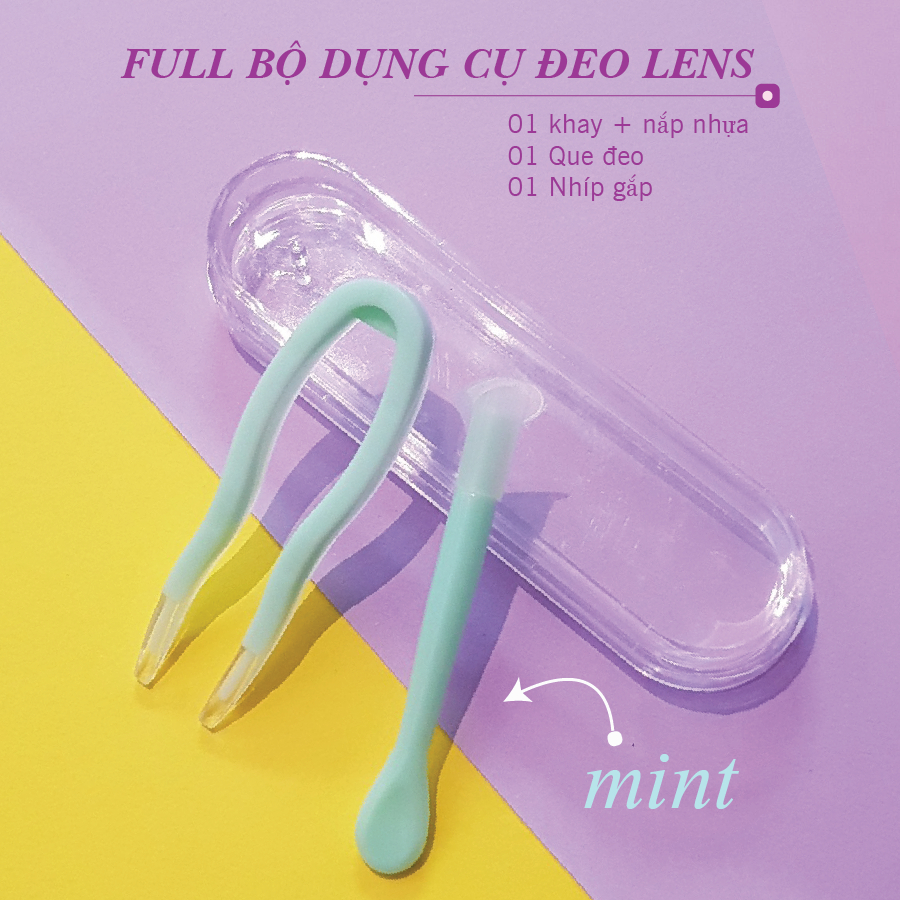 Ảnh Bộ Dụng Cụ Đeo Lens Mini Ann365 - Kit Đeo Lens Mini Tiện Lợi - Bộ Hỗ Trợ Đeo Lens Chuyên Nghiệp 2
