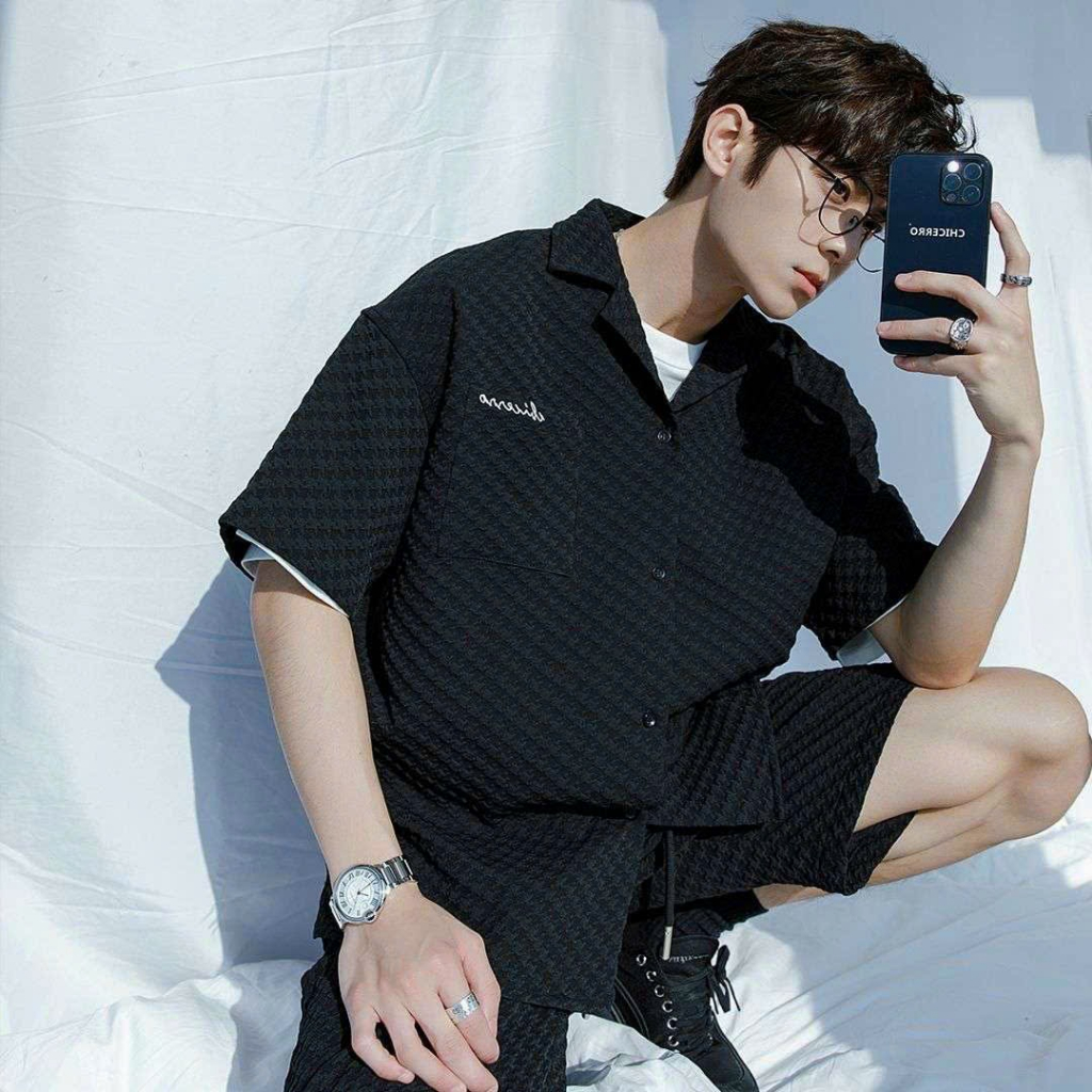 Trải Nghiệm Thời Trang Đỉnh Cao: Bộ Quần Áo Nam Phom Rộng Mới Từ Mbasic Chắc Chắn Là Lựa Chọn Hoàn Hảo Cho Mùa Hè Này! - Chi tiết 5