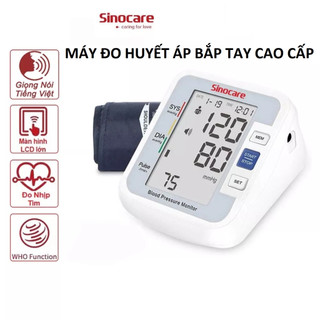 Máy đo huyết áp bắp tay tự động giọng nói tiếng việt bản mới loại tốt bảo hành 5 năm
