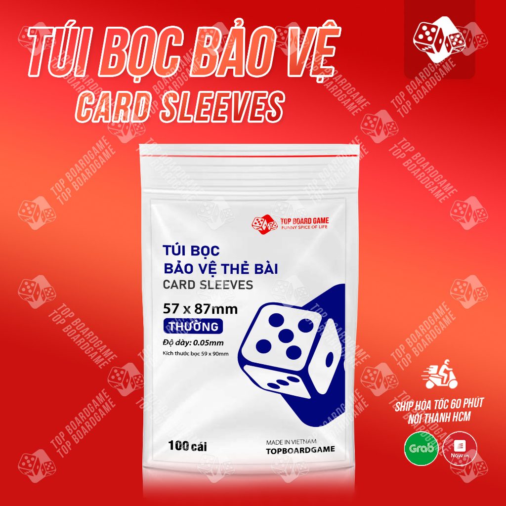 Túi bọc sleeve bảo vệ cho thẻ bài card( 5.7 x 8.7cm) đựng thẻ bài UNO ...