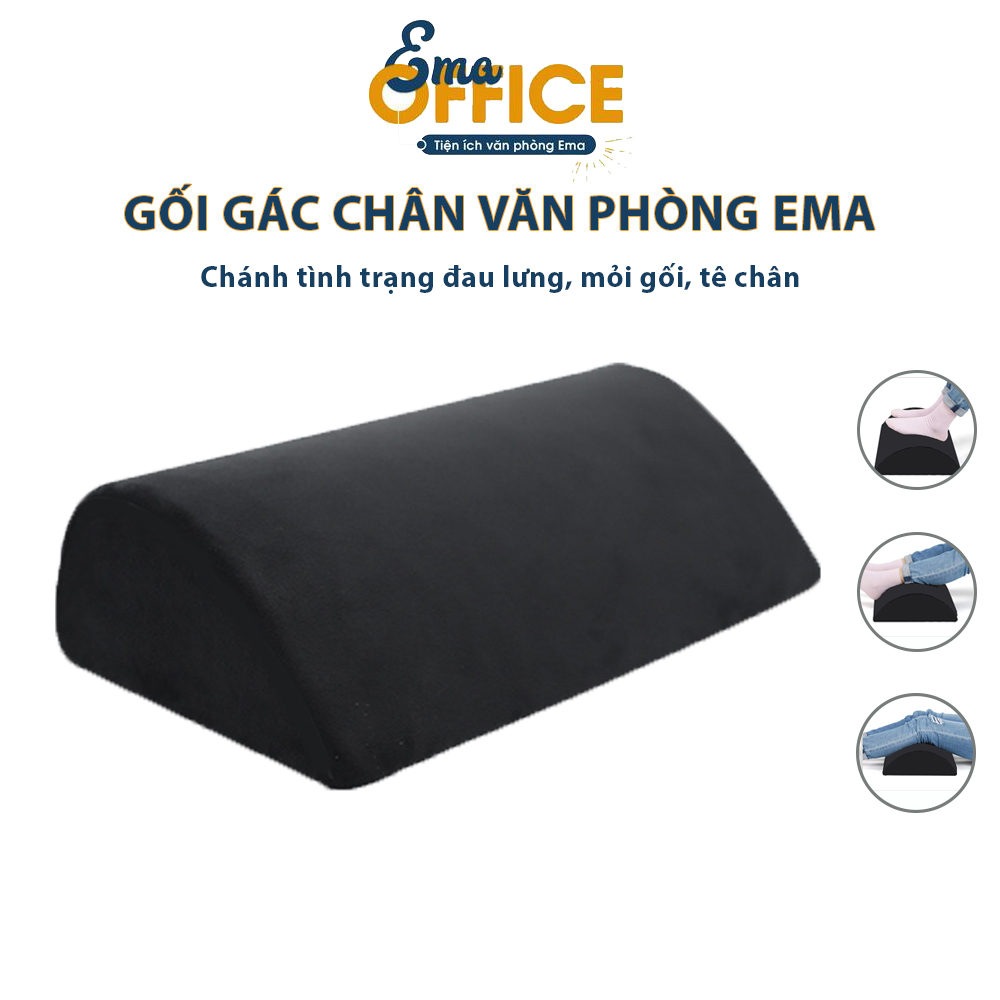 Gối gác massage chân văn phòng cao su non EMA - Chống mỏi chân, tê chân ...