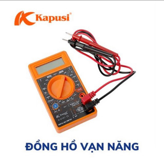Đồng hồ vạn năng hãng Kapusi Nhật Bản K-9181 dùng đo điện AC, DC có tặng kèm 1 bút thử điện, Bảo hành 12 tháng