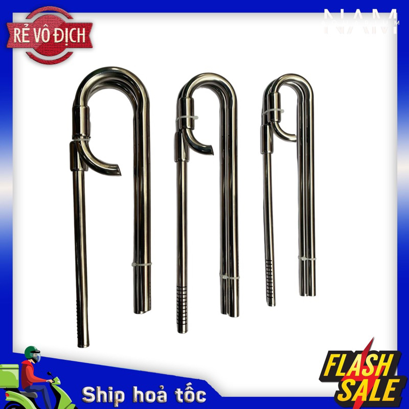 Bộ In out inox 304 Việt Nam - Đầu out xoay 360 độ - Phi 12 16 20mm ...