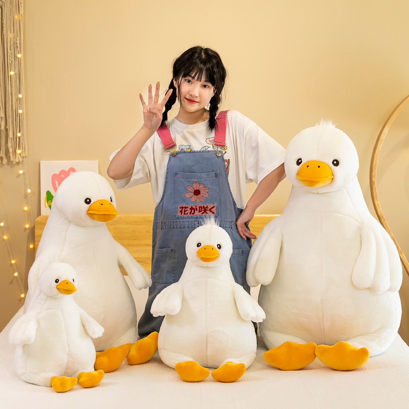 Gấu Bông Vịt Trầm Cảm Siêu Mềm, Thú Nhồi Bông Chó Ngáo Ngơ - Babi mama - G117