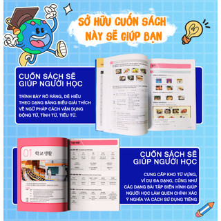 Sách Giáo trình Tiếng Hàn tổng hợp trung cấp 3 Bản màu - Mcbooks Chính Hãng
