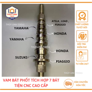 Bộ Vam Bát Phốt, Ép Chén Cổ các dòng xe, Vam Bát Phốt Thép CNC Thùy Linh Tools