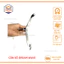 Cần số và Cần Đạp Khởi Động hàng loại 1 nắp xe máy Dream/Wave THÙY LINH TOOLS