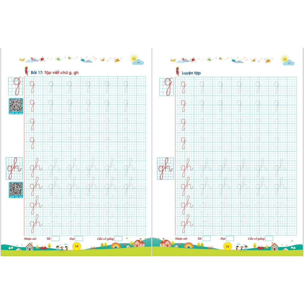Ảnh Sách - Bé Tập Viết Chữ Và Số (Dành Cho Trẻ 5-6 Tuổi) - Ứng Dụng Quét Mã QR 3