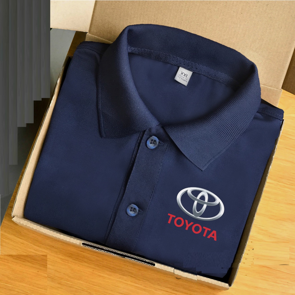 Áo polo hãng xe toyota áo thun có cổ bẻ ngắn tay nam nữ chất vải cotton cá xấu gai mịn hàng chuẩn loại 1 của nhà XUZI.