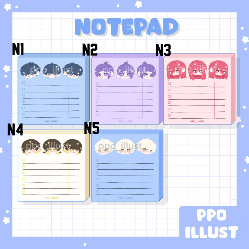 Ppo Giấy ghi chú giấy note Blue Lock Shopee Việt Nam