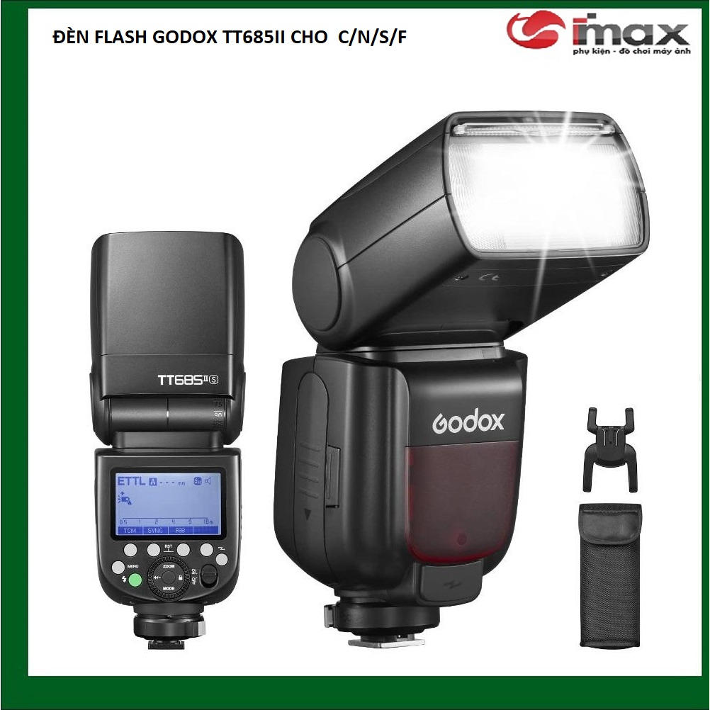 ĐÈN FLASH GODOX TT685II CHO MÁY ẢNH C/N/S/F | Shopee Việt Nam