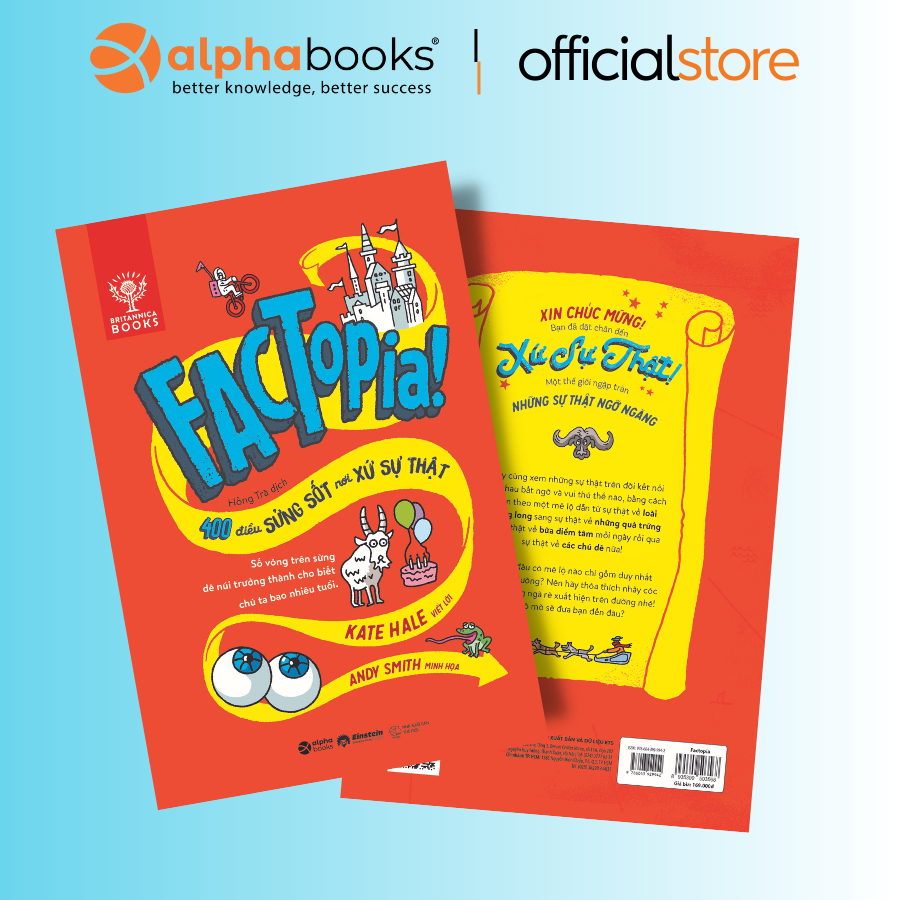 Sách > Factopia - 400 điều sửng sốt nơi Xứ Sự Thật - Britanica Books