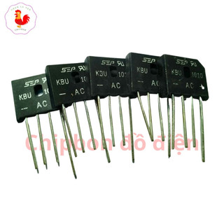Cầu diode KBU1010 10A 1000V chỉnh lưu