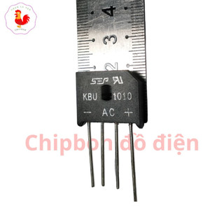 Cầu diode KBU1010 10A 1000V chỉnh lưu
